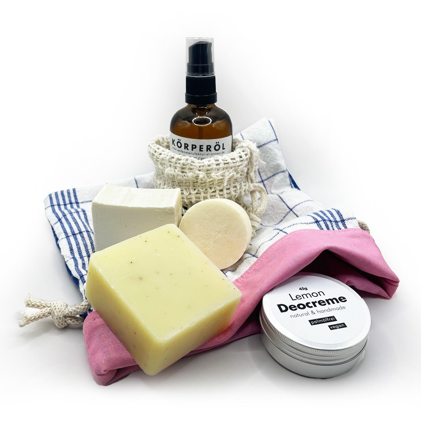 Recycle Saunasäckchen Damenset